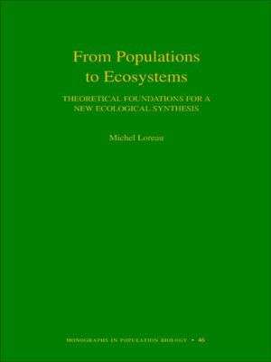 cover image of From Populations to Ecosystems